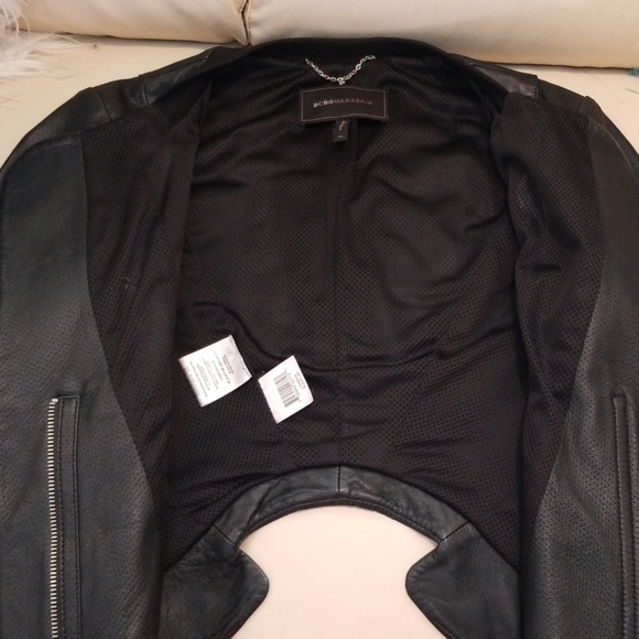 BCBG MAXAZRIA Leather Jacket - Picture 3 of 8